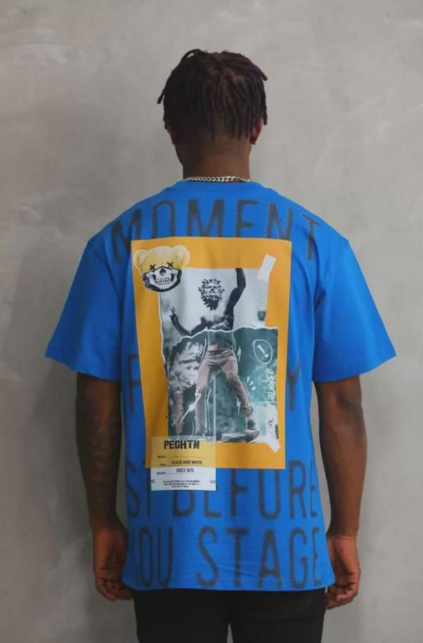 Unisex Baskılı Oversize T-Shirt