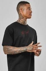 Unisex Baskılı Oversize T-Shirt