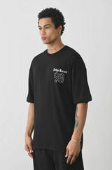Unisex Baskılı Oversize T-Shirt