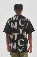 Unisex Baskılı Oversize T-Shirt