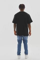 Unisex Baskılı Oversize T-Shirt