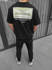 Unisex Baskılı Oversize T-Shirt