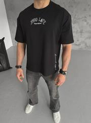 Unisex Baskılı Oversize T-Shirt