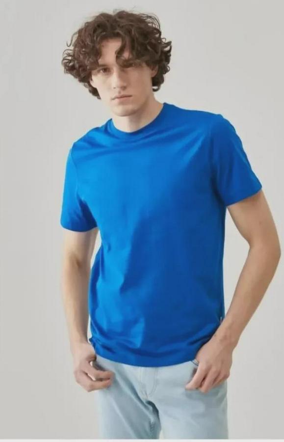 Unisex Düz Biskilet Yaka Oversize T-Shirt