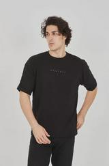 Unisex Jakar Kumaş Rahat Kol T-Shirt