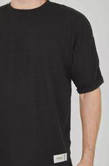 Unisex Jakar Kumaş Rahat Kol T-Shirt