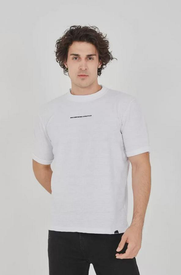 Unisex Jakar Kumaş Slim Fit T-Shirt