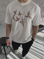 Unisex Nakış Işlemeli T-Shirt
