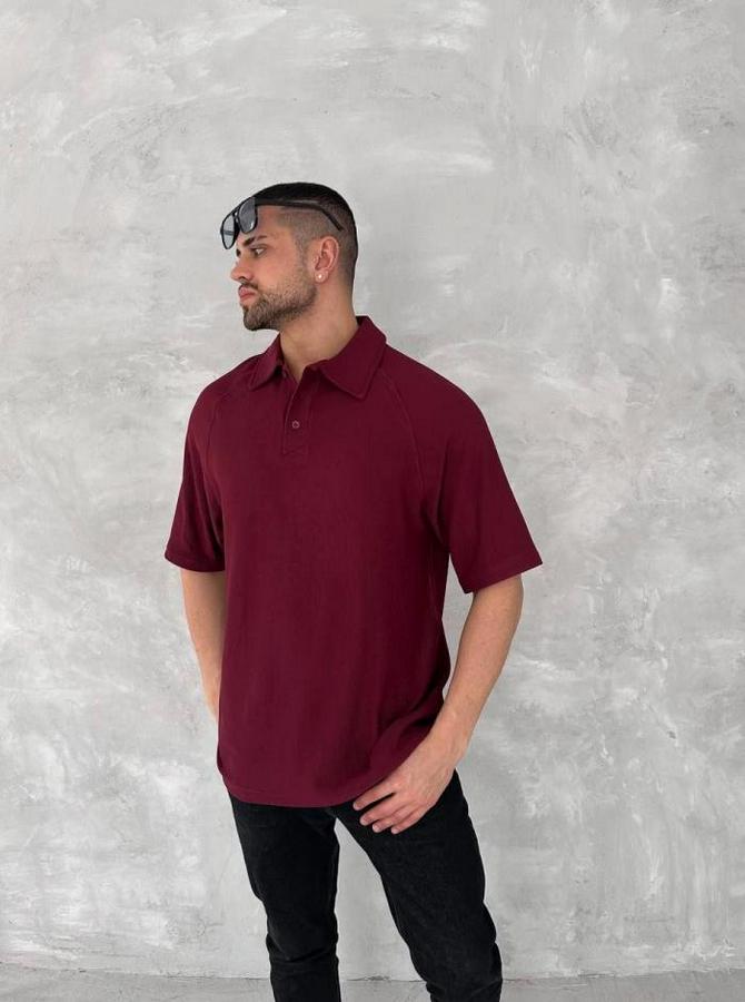 Yakalı Patlı Kısa Kol T-Shirt