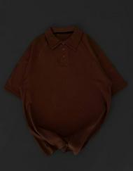 Yakalı Patlı Kısa Kol T-Shirt