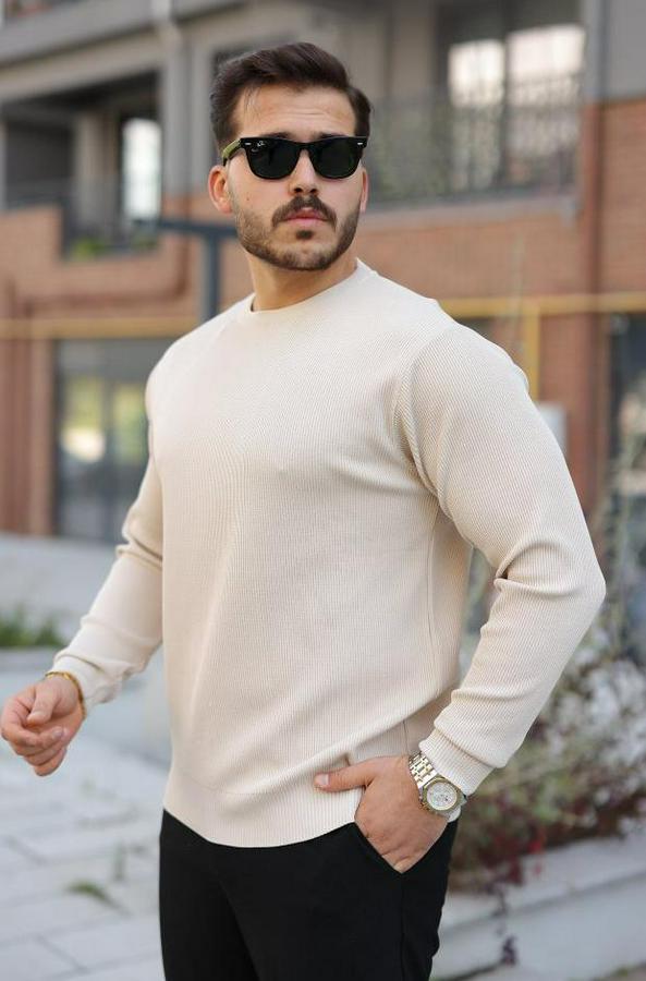 Selanik Örme Bisiklet Yaka Triko