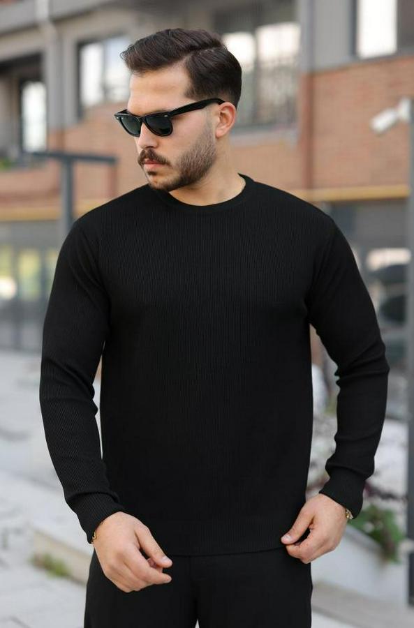 Selanik Örme Bisiklet Yaka Triko