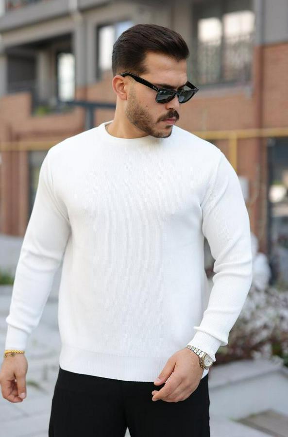 Selanik Örme Bisiklet Yaka Triko