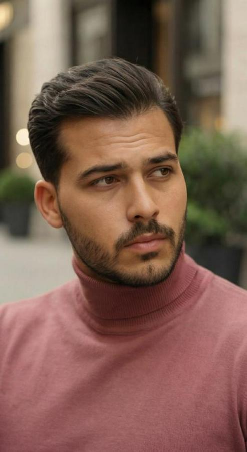 Boğazlı Yaka Uzun Kollu Triko