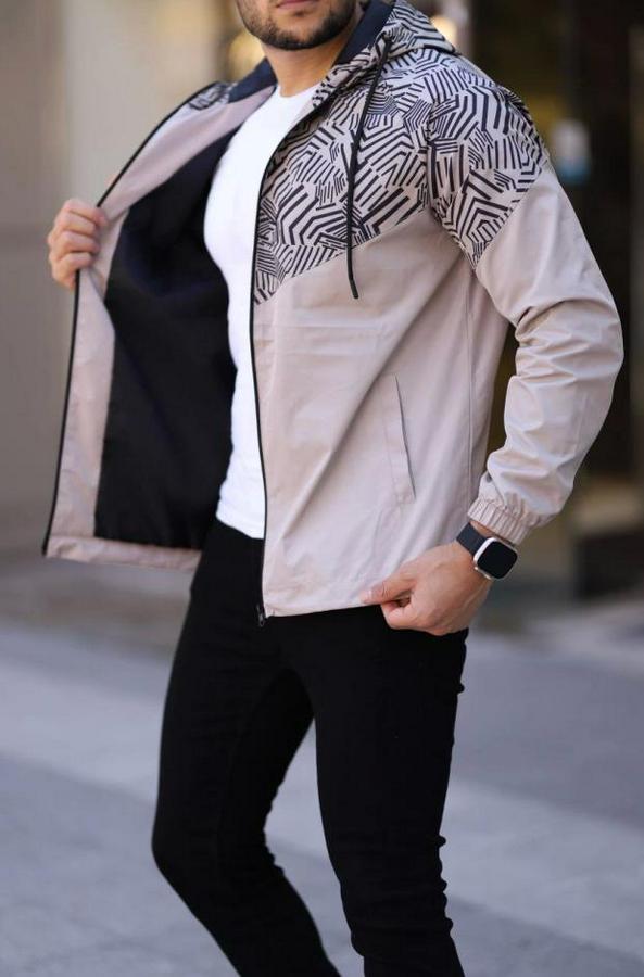 Unisex Kapüşonlu Içi Astarlı Yağmurluk