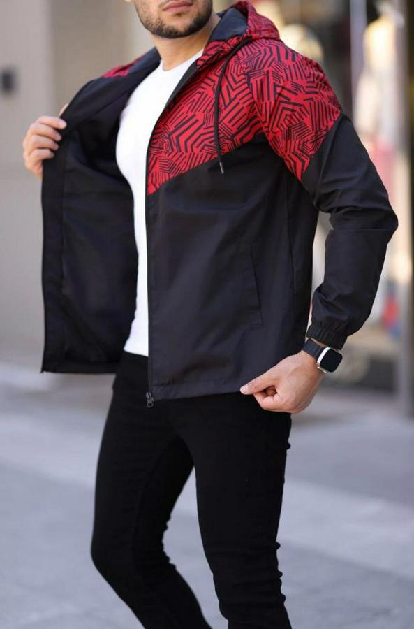 Unisex Kapüşonlu Içi Astarlı Yağmurluk