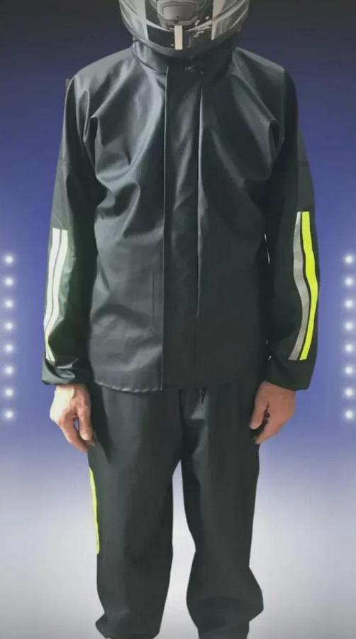 Unisex Tam Kalıp Motorcu Kurye Su Gecirmez Yağmurluk Takım