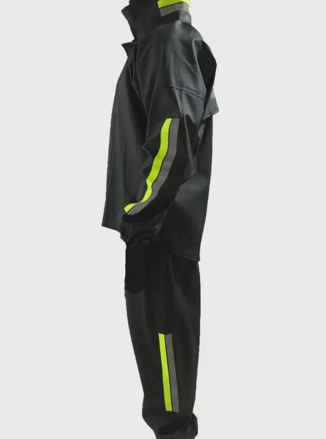 Unisex Tam Kalıp Motorcu Kurye Su Gecirmez Yağmurluk Takım