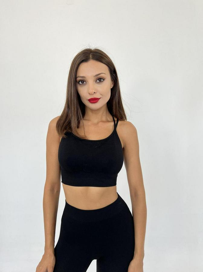 Astarli Bra-Siyah