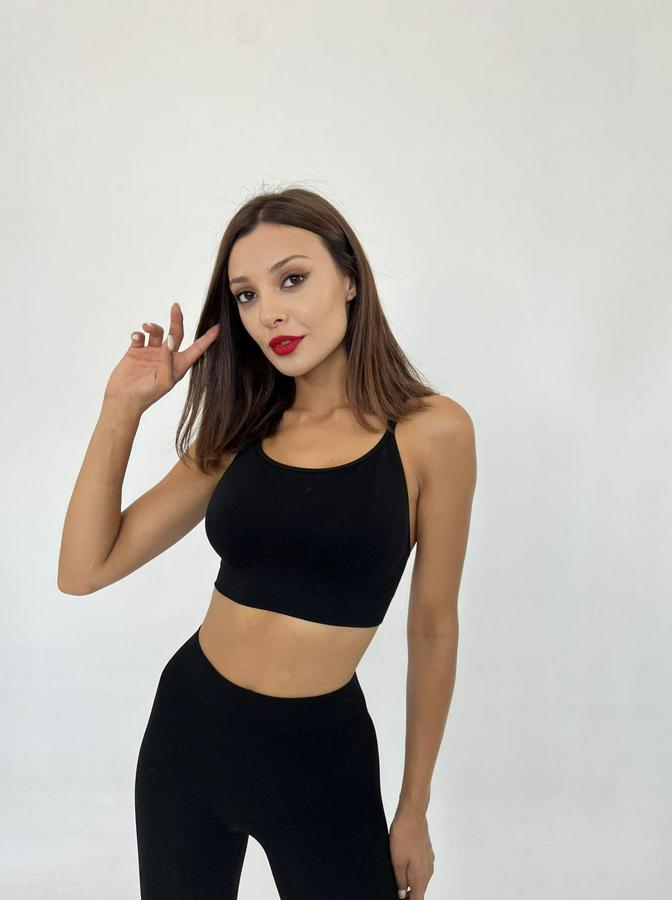 Astarli Bra-Siyah