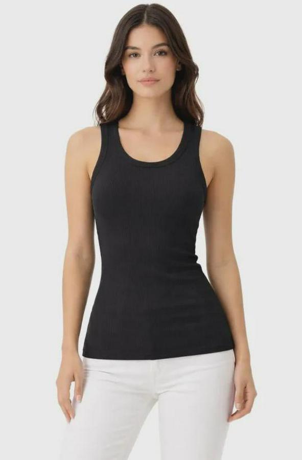 Fitilli Likralı Kaşkorse Atlet Vücuda Oturan Basic Şıklık