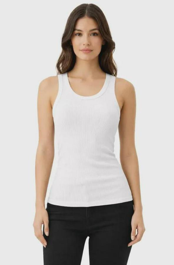 Fitilli Likralı Kaşkorse Atlet Vücuda Oturan Basic Şıklık