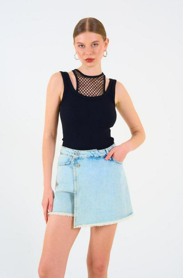 Içi Dantelli Kaşkorse Atlet