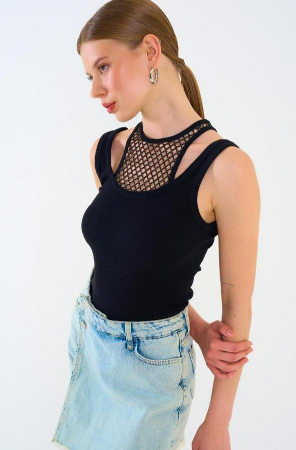 Içi Dantelli Kaşkorse Atlet