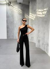 Gr Poly Viscose Full Lycra İspanyol Paça Pantolon