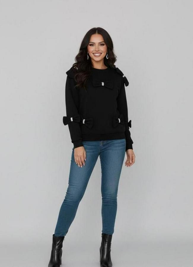 Bisiklet Yaka Fiyonk Detay Bluz