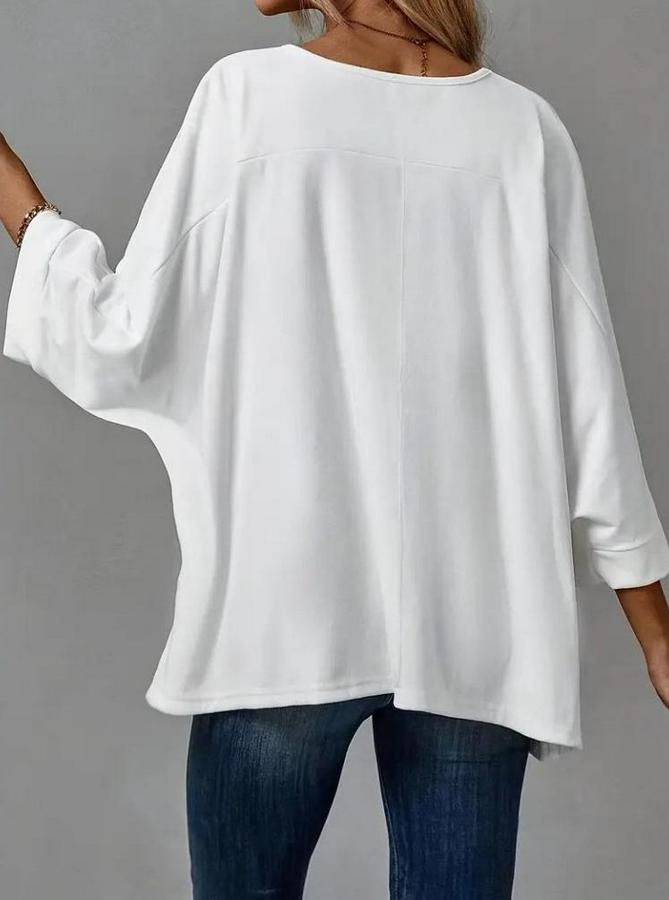 Truvakar Kollu Bisiklet Yaka Viskon Bluz