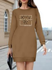 Uzun Kollu Bisiklet Yaka Desenli Viskon Iki Iplik Bluz