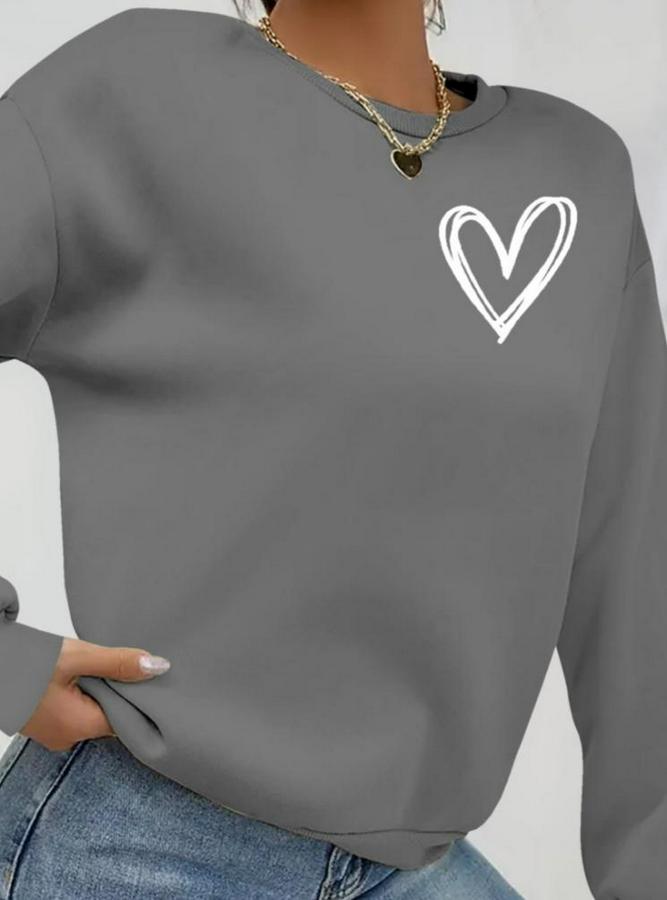 Uzun Kollu Bisiklet Yaka Viskon Iki Iplik Bluz