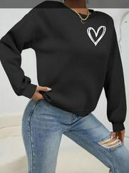 Uzun Kollu Bisiklet Yaka Viskon Iki Iplik Bluz