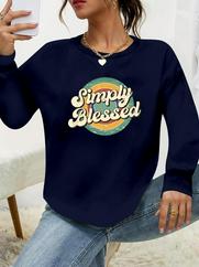 Uzun Kollu Bisiklet Yaka Viskon Iki Iplik Bluz