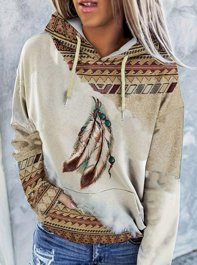 Uzun Kollu Kapşonlu Bağcıklı Şardonlu Dalgıç Bluz