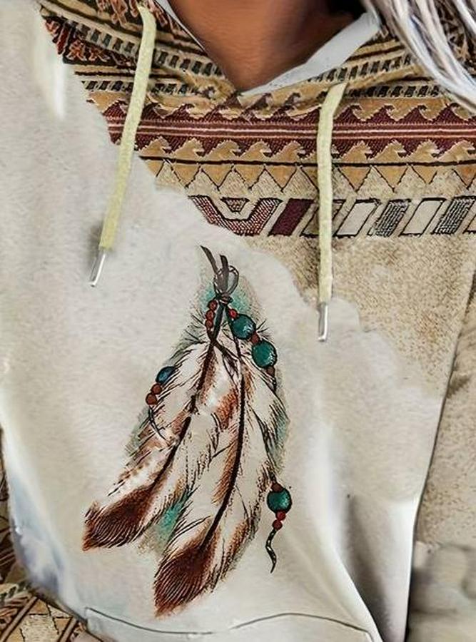 Uzun Kollu Kapşonlu Bağcıklı Şardonlu Dalgıç Bluz