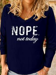 Uzun Kollu V Yakalı Viskon Iki Iplik Bluz