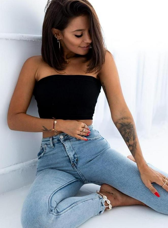 Kaşkorse Kumaş Büstiyer Bluz