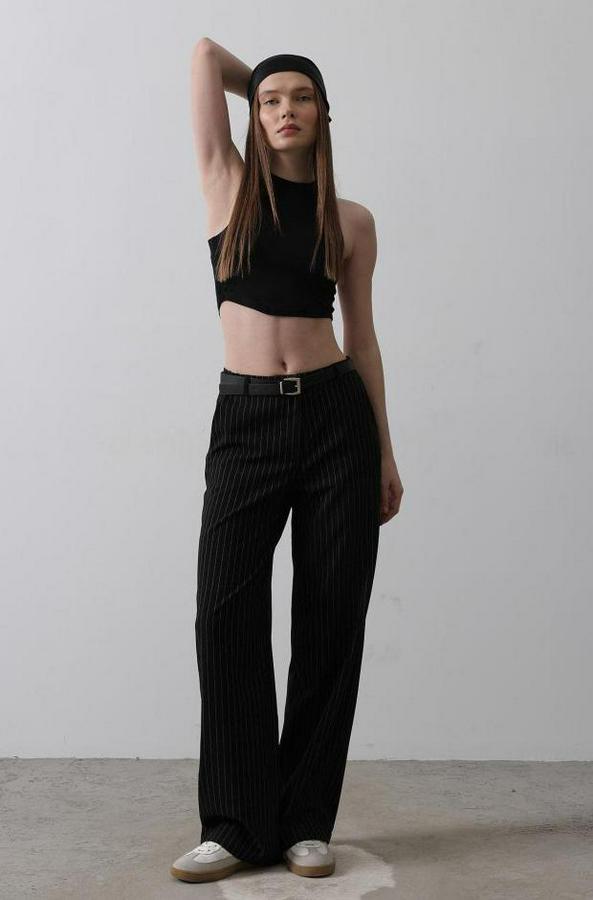 Kemerli Palazzo Pantolon