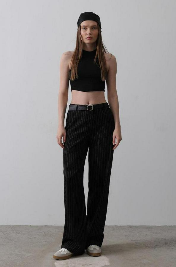 Kemerli Palazzo Pantolon