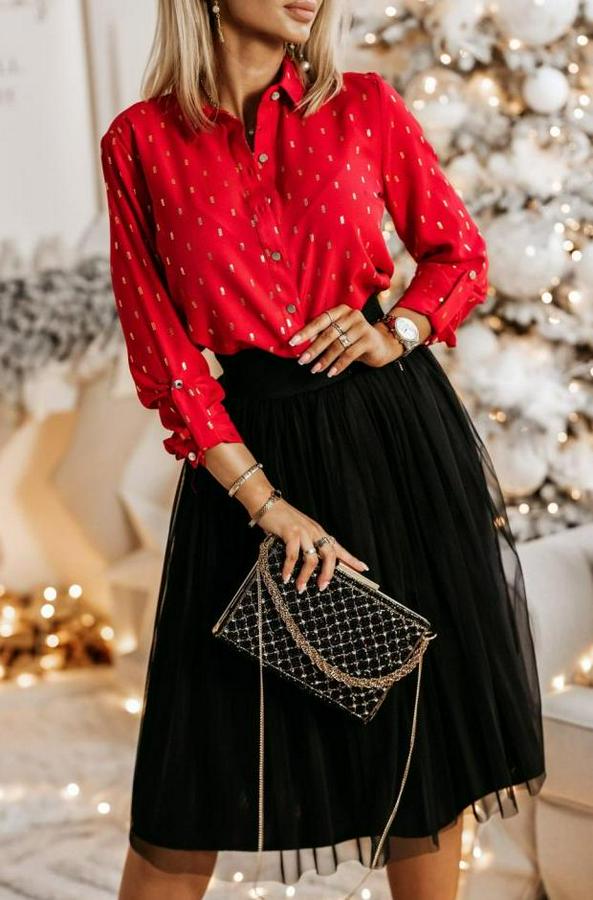 Metal Düğmeli, Apoletli Kol Ve Cep Detay Moskrep Gömlek