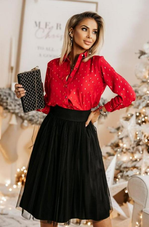 Metal Düğmeli, Apoletli Kol Ve Cep Detay Moskrep Gömlek