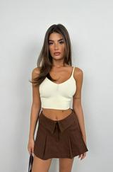 V Yaka Crop Bluz
