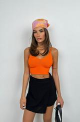 V Yaka Crop Bluz