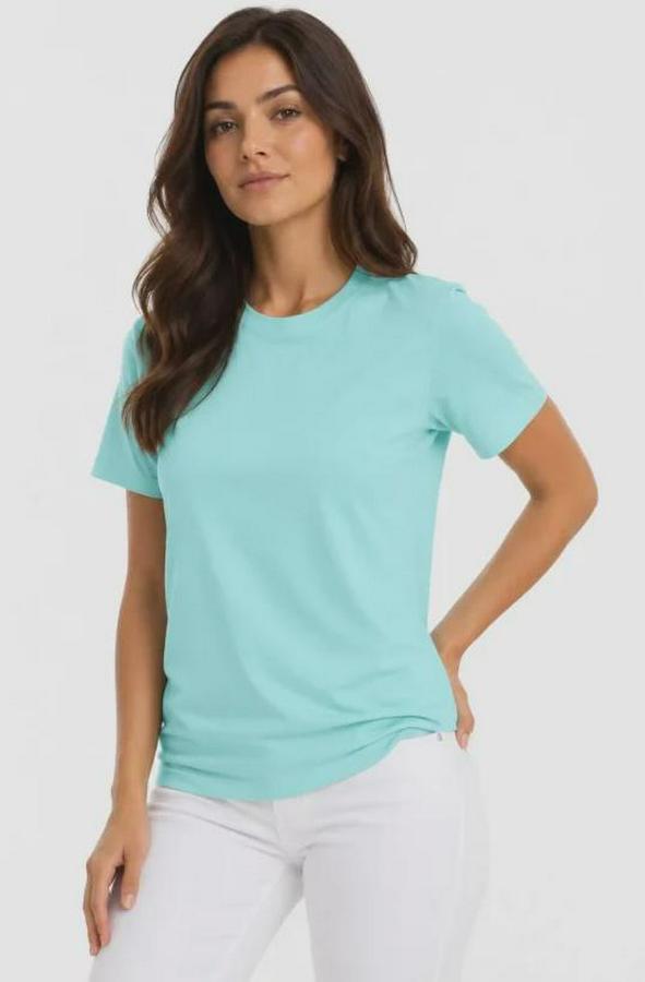 T-Shirt Bisiklet Yaka Slim Fit Likralı Tişört Günlük Basic Body