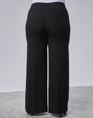 Poly Viscose Full Lycra Beli̇ Lasti̇kli̇ Battal Pantolon