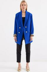 Düğme Detaylı Blazer Ceket