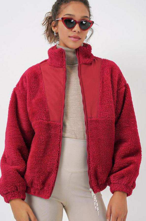 Peluş Mont Ceket