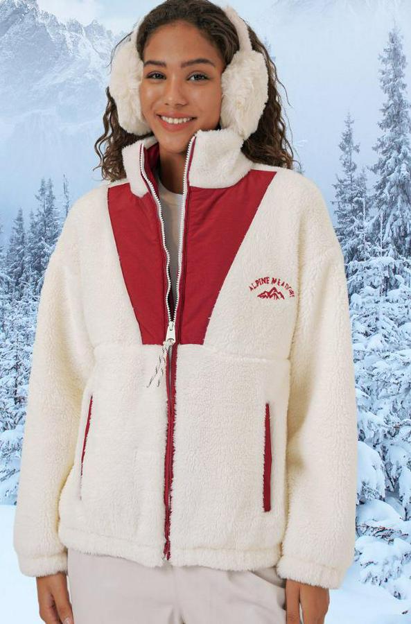 Peluş Mont Ceket